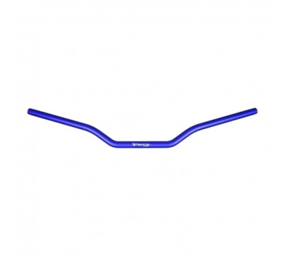 MANUBRIO X5 ALTO 22mm HONDA NXR 125 BROS ALUMINIO AZUL (WIRTZ)
