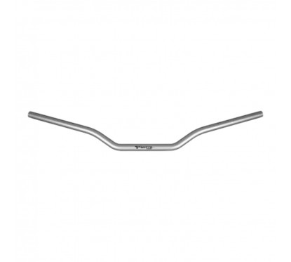 MANUBRIO X5 ALTO 22mm HONDA NXR 125 BROS ALUMINIO GRIS (WIRTZ)