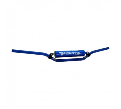 MANUBRIO MX X6 22mm ALTO AZUL (WIRTZ)