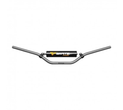 MANUBRIO MX X6 22mm ALTO GRIS (WIRTZ)