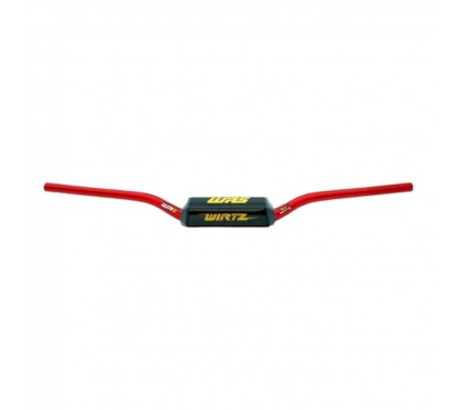 MANUBRIO WR5 28.6mm ALTO ROJO (WIRTZ)