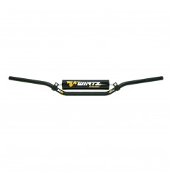 MANUBRIO MX X6 22mm BAJO NEGRO (WIRTZ)