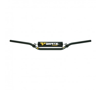 MANUBRIO MX X6 22mm BAJO NEGRO (WIRTZ)