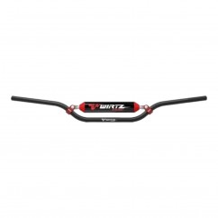 MANUBRIO X7 22mm TIPO RENTHAL RC 971 NEGRO (WIRTZ)