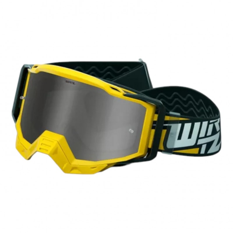 ANTIPARRA ELEVATE NEGRO- AMARILLO MICA ESPEJADO (WIRTZ)