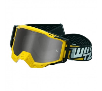 ANTIPARRA ELEVATE NEGRO- AMARILLO MICA ESPEJADO (WIRTZ)