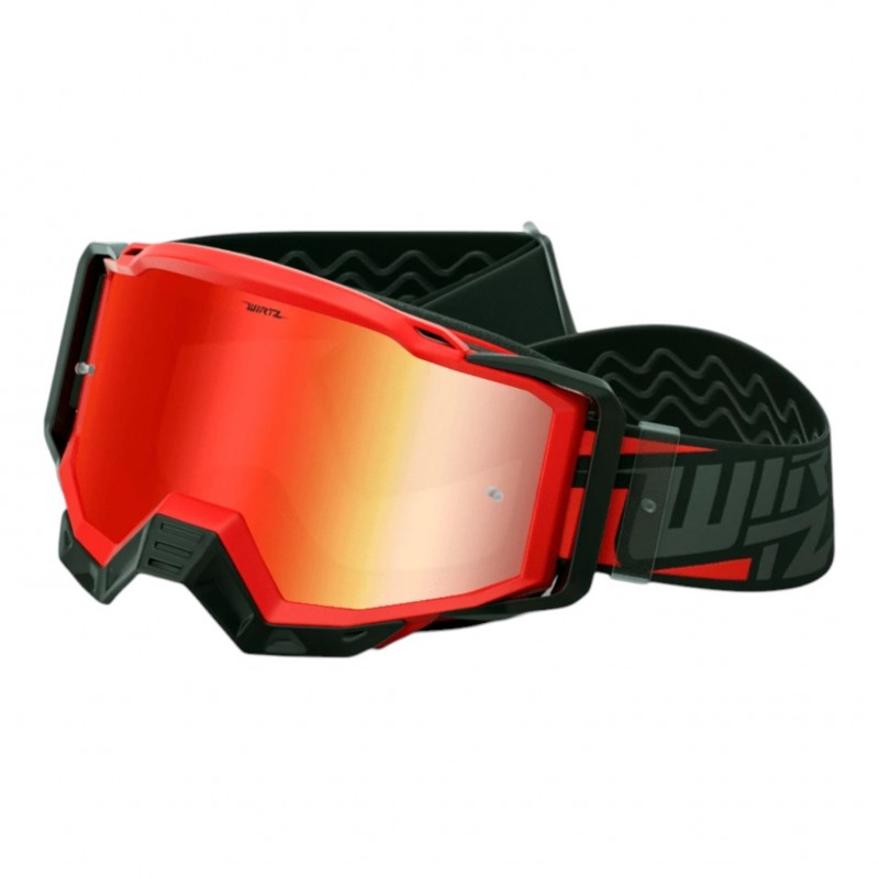 ANTIPARRA ELEVATE BLACK- RED NE- RO MICA ESPEJADO ROJO (WIRTZ)