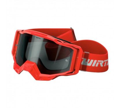 ANTIPARRA ELEMENT PLUS ROJA LENTE ESPEJADO PLATA (WIRTZ)