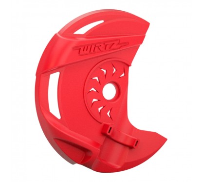 PROTECTOR CUBRE DISCO HONDA XR 250 TORNADO ROJO (WIRTZ)