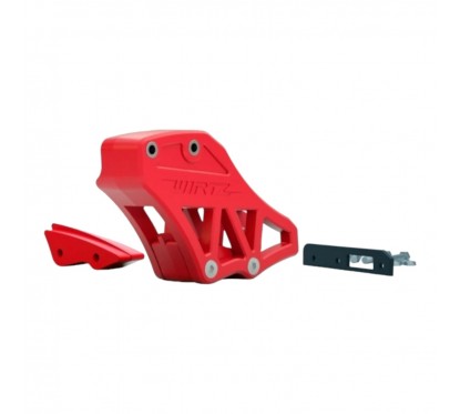 GUIA CADENA TRANSMISION COMPLETA HONDA XR TORNADO ROJO (WIRTZ)