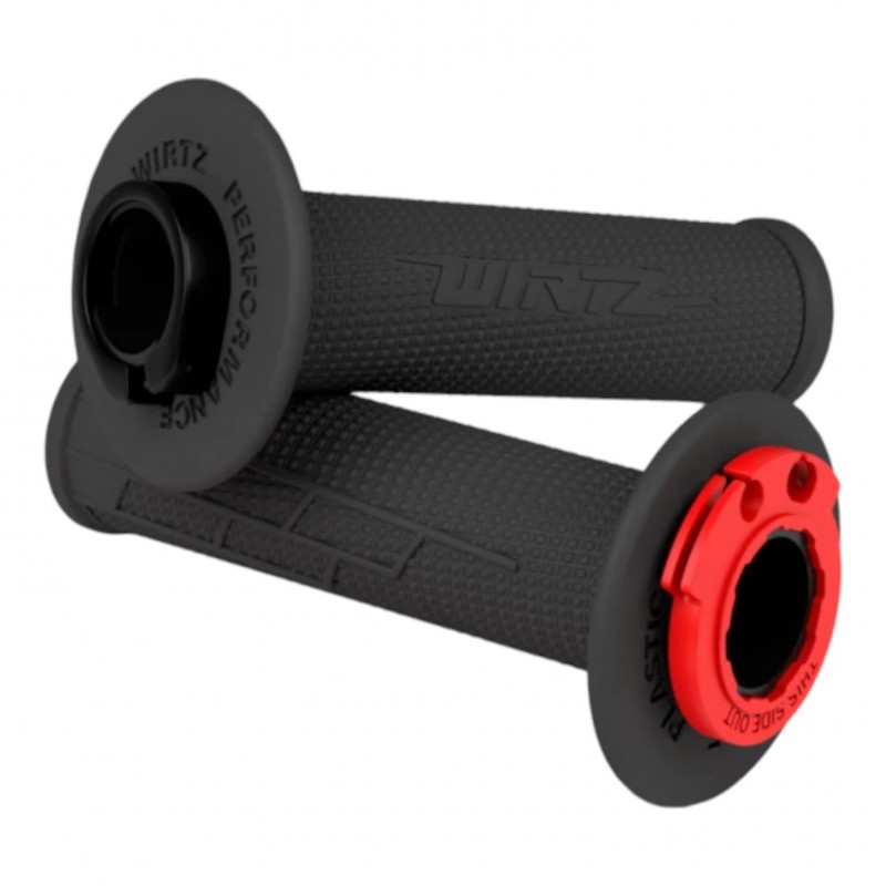 PUÑOS MX2 LOCK-ON HONDA TORNADO- FALCON- CRF230- XRE NEGRO (WIRTZ)