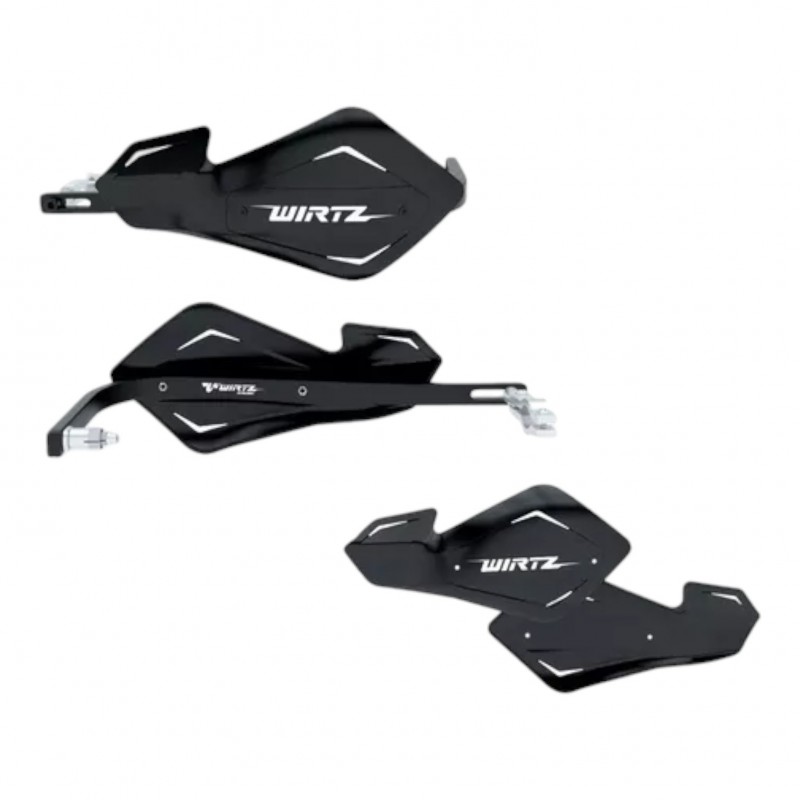 CUBRE MANOS SHOCK ALMA ALUMINIO C- PROTECTOR NEGRO (WIRTZ)