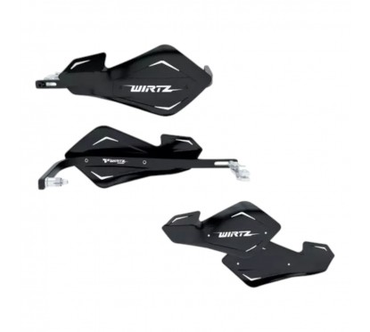 CUBRE MANOS SHOCK ALMA ALUMINIO C- PROTECTOR NEGRO (WIRTZ)