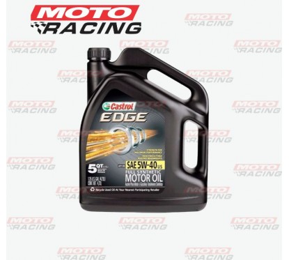 ACEITE EDGE 5W-40 100% SINTETICO US 5 QT / 4,73 lts (CASTROL)