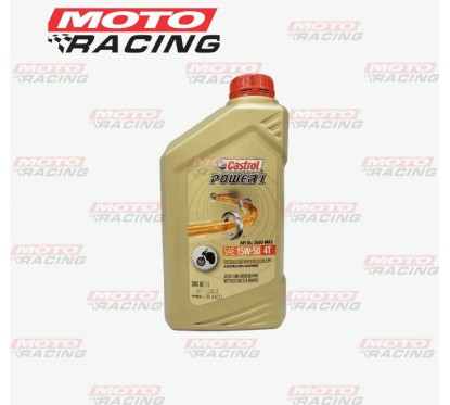 ACEITE POWER 1 SEMI-SINTETICO 15W50 4T (CASTROL)