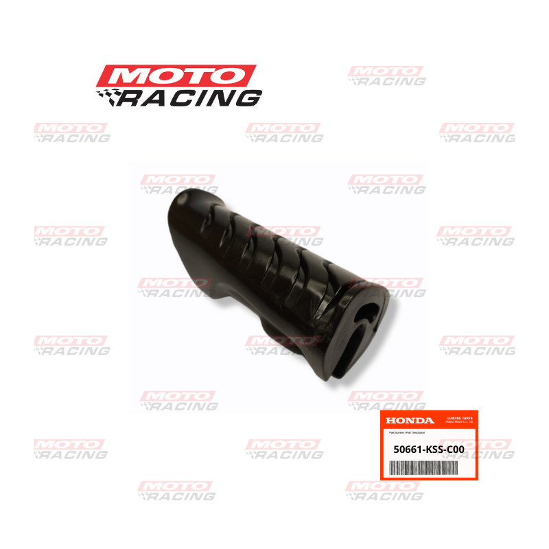 GOMA POSAPIE HONDA BIZ C-125 DELANTERA (ORIGINAL)